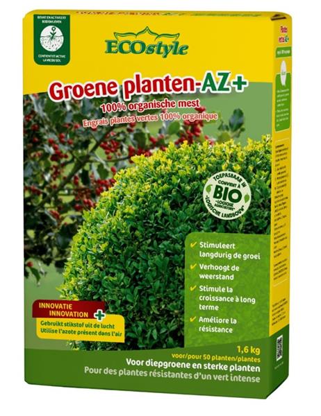 Ecostyle Engrais Plantes Feuill Persistantes BIO 1 6 Kg Central Jardin