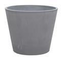 Pot Woodstone D50 H40 cm Light Grey  ** Pot Eco. recyclé **