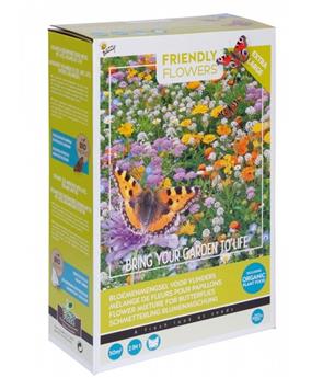 Fleurs Mélange Papillons Buzzy 50 M²